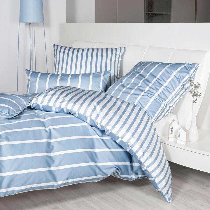 Image du produit Janine Mako-Satin Bettwäsche modern classic (Taie d'oreiller, 40 x 80 cm)