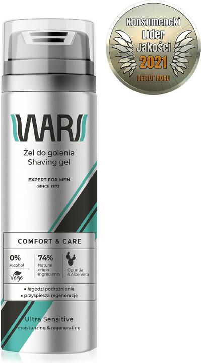Produktbild Star Wars Wars Expert for Men Rasiergel Komfort & Pflege - Aloe Vera & Opuntia 200ml (200 ml, Rasiergel)