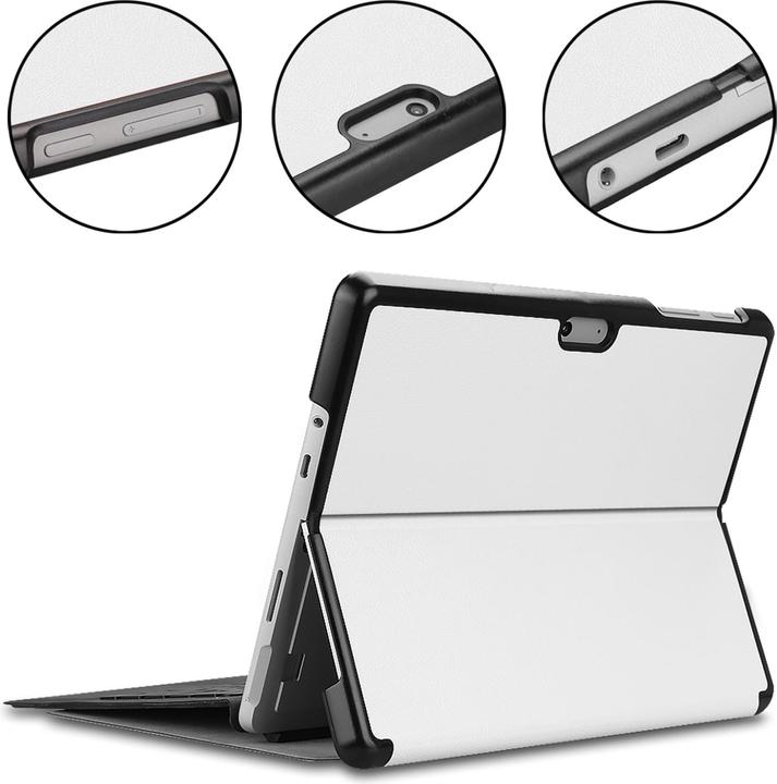 Produktbild Lobwerk Hülle für Microsoft Surface Go/Go2 2-in-1 Tablet 10 Zoll Slim Case Etui mit Auto Sleep/Wake Funktion (X)