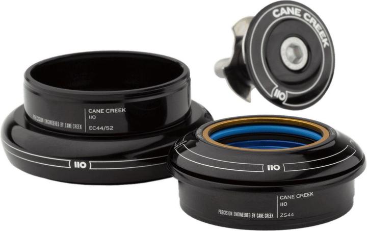 Produktbild Cane Creek 110 Tapered Steuersatz, 1 1/8"-1.5", IS41/28.6/H15 | IS52/40, tall, 51.1OD, wide, black