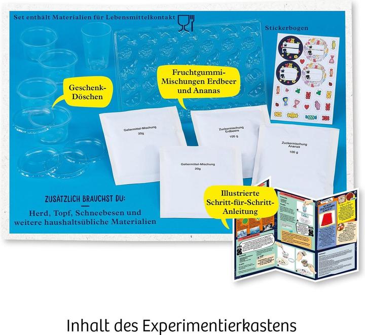 Image du produit Kosmos Laboratoire Fun Science de gommes de fruits