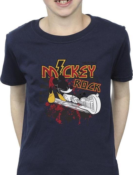 Image du produit Disney - T-shirt MICKEY MOUSE SMASH GUITAR ROCK - Garçon (152, 158)