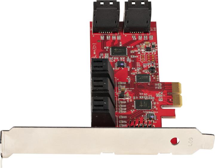 Image du produit StarTech com PCIe SATA Controller Karte - 10 Port SATA 3 Erweiterungskarte/Kontroller für PCIe x2 -
