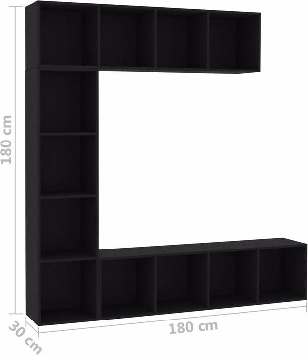 Immagine prodotto VidaXL Bücherregal (180 x 30 x 180 cm)