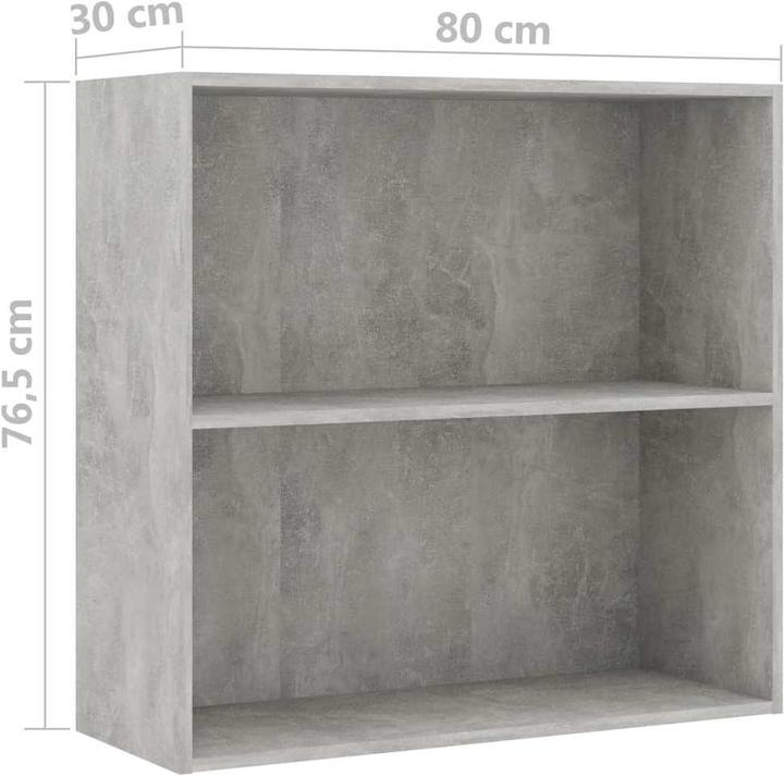 Produktbild VidaXL Bücherregal (80 x 30 x 76.5 cm)