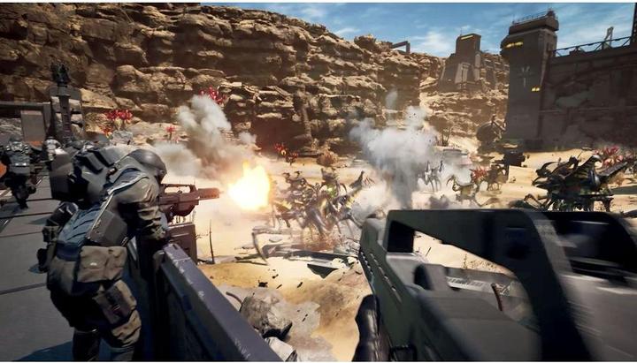 Actual product image Knights Peak Starship Troopers Extermination (PS5, DE)