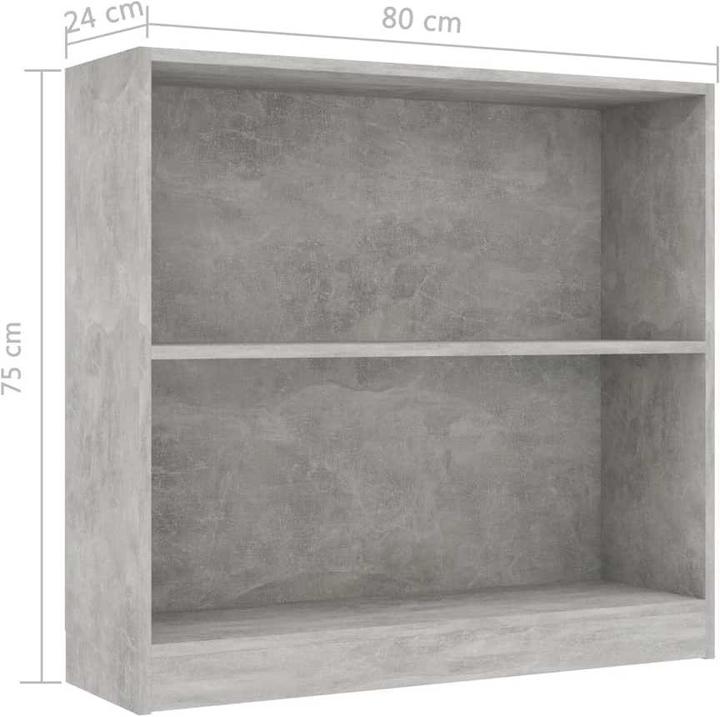 Immagine prodotto VidaXL Bücherregal (80 x 24 x 75 cm)