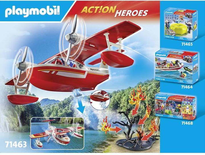 Productafbeelding Playmobil 71463 Blusvliegtuigen met blusfunctie (71463)