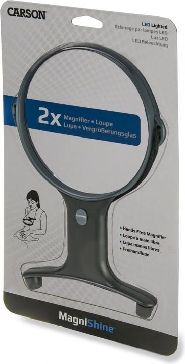 Produktbild Carson Optical HF-66 MagniFree Freihandlupe mit LED-Beleuchtung