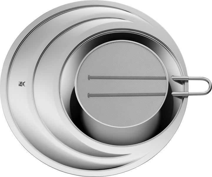 Productafbeelding WMF Spatscherm keuken voor pannen van 20-28 cm intrekbare steel Profi Plus roestvrij staal (Metaal)