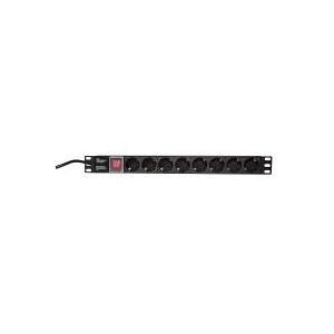 Produktbild LogiLink Steckdosenleiste (8 x, CEE 7/3, 2 m)