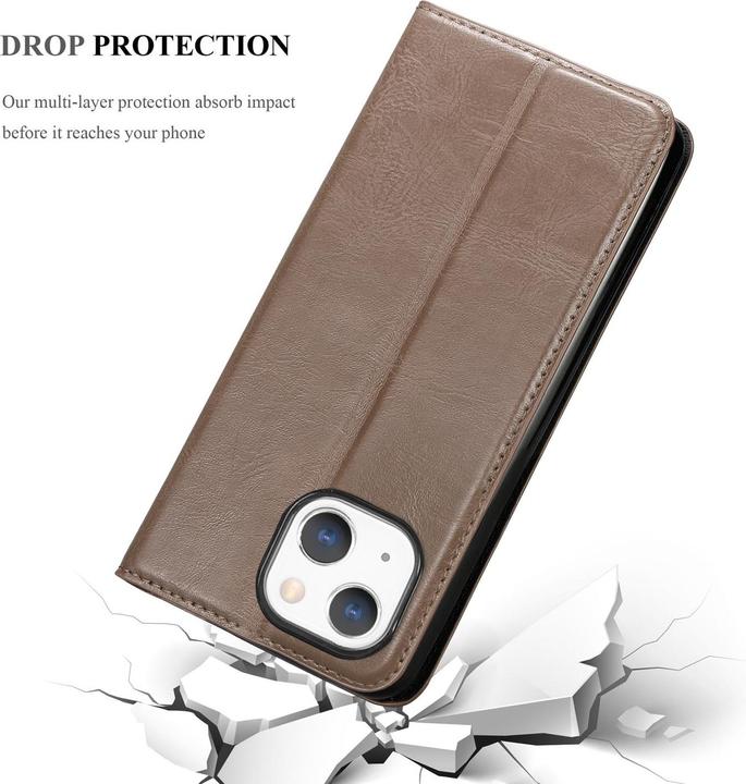 Produktbild Cadorabo Book Invis. Magnet Hülle (Apple iPhone 13)