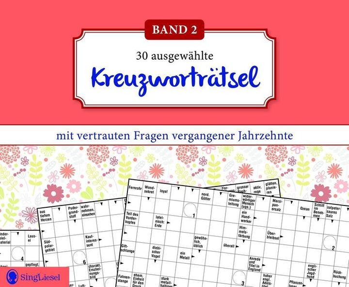 Actual product image Kreuzworträtsel (German, SingLiesel GmbH, 2018)