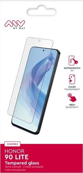 Actual product image My Way Scratch-resistant glass film (1 Piece, Honor 90 Lite)