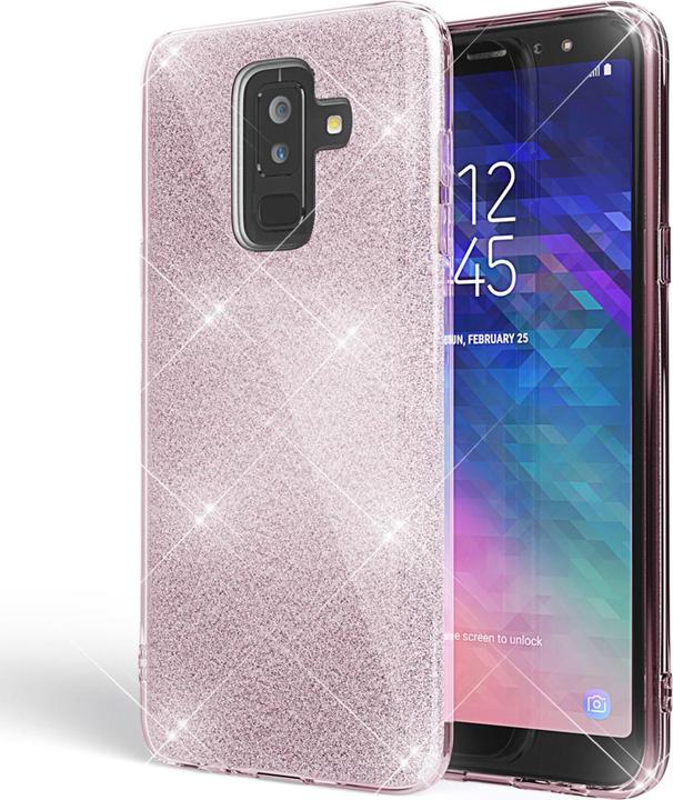 Actual product image Nalia Glitter mobile phone case (Samsung Galaxy A6+)