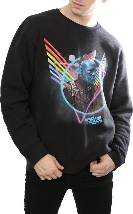 Actual product image Mens Guardians Of The Galaxy Neon Yondu Sweatshirt (XXL)