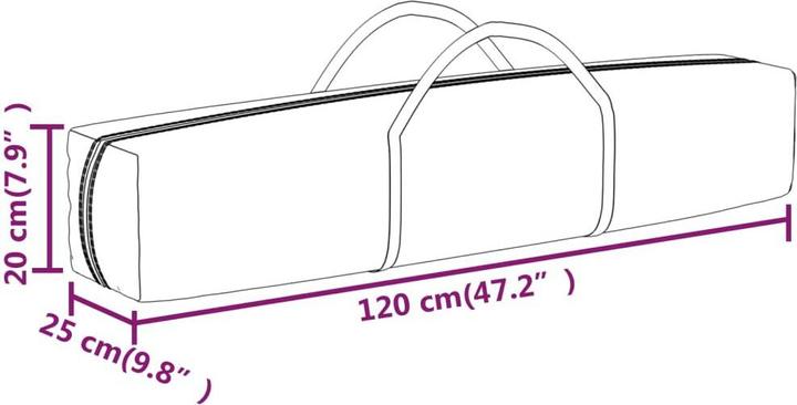 Actual product image VidaXL Bernhilde (291 cm, 291 cm)