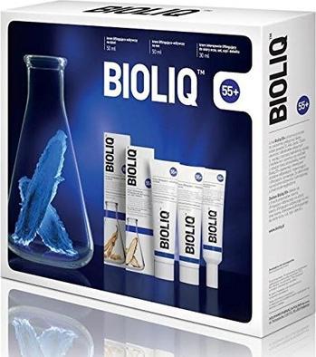 Produktbild Bioliq 55+ zestaw krem intensywnie liftingujący do skóry oczu, ust, szyi i dekoltu 30ml + krem na (Gesichtspflege set)