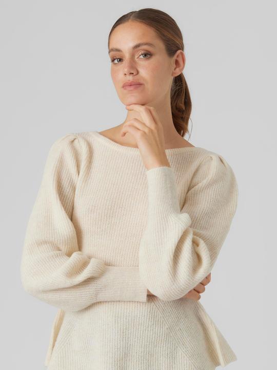 Produktbild Vero Moda VMFLAVOUR LS PEPLUM PULLOVER GA EXC Strickpullover (M)