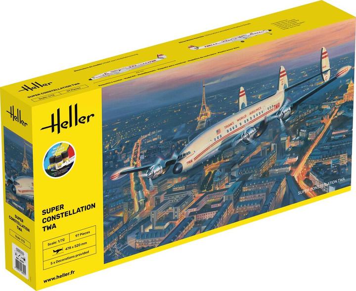 Produktbild Heller STARTER KIT Super Constellation TWA