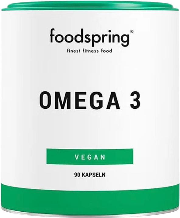 Actual product image Foodspring Omega 3 capsules (90 Piece, Capsules, 78 g)
