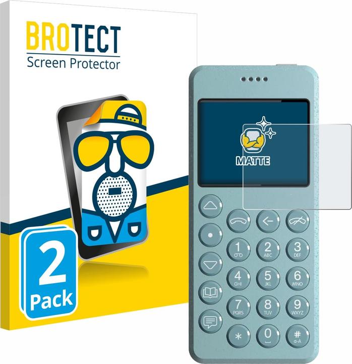 Image du produit BROTECT Film antireflet Protection d'écran Film de protection d'écran Mat (2 pièce(s), Point MP02)
