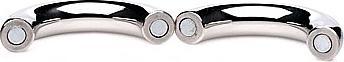 Image du produit Master Series Mega Magnetize Stainless Steel Magnetic Cock Ring - 4,4 cm (7.60 cm)