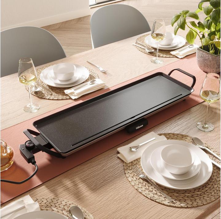 Image du produit Tristar Slim L BP-2668 Plaque grillade électrique noire