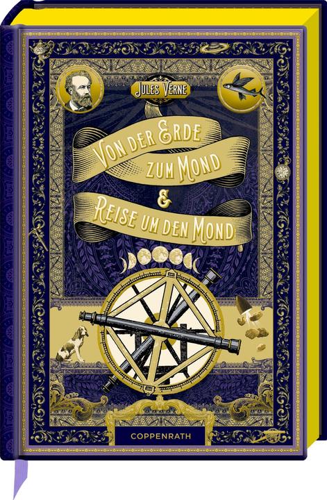Produktbild Von der Erde zum Mond / Reise um den Mond (Deutsch, Jules Verne, AlbertBartel, 2024)