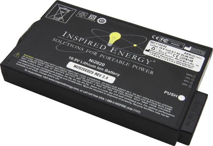XCell Batterie Li Ion adaptée pour Dräger Oxylog 2000 Plus, 3000, 3000 Plus - Type 2M86733 (8700 mAh)