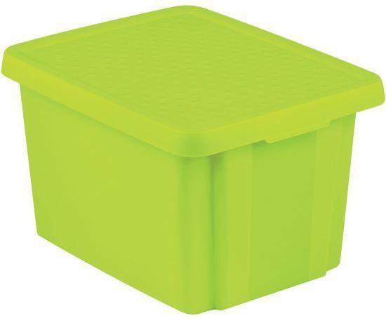 Actual product image Curver STORAGEBOXCURVER 26L+LID GREEN 598 (44 x 34 x 27 cm, 26 l)