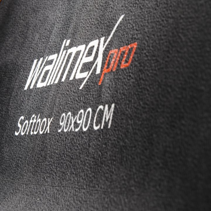 Immagine prodotto Walimex Softbox PLUS Linea Arancione 90x90 (Soft box)