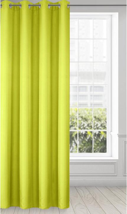 Produktbild Eurofirany Nachtvorhang RITA aus glattem Stoff, 140X250 cm Schlaufen (140 x 250 cm)