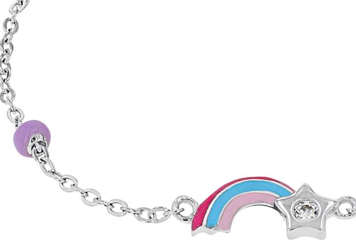 Produktbild Prinzessin Lillifee Armschmuck für Mädchen, 925 Sterling Silber, Zirkonia synth. | Sternschnuppe (15 cm, Silber 925)