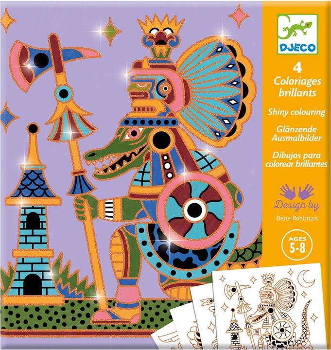 Immagine prodotto Djeco Immagini da colorare - Animali da combattimento
