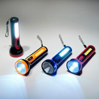 Tiross Torch RECHARGEABLE LED 3W+3COB TS-1855 (8 cm, 180 lm)