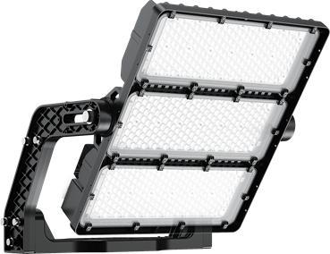 Opple LED FloodOly-P Re7007090000872001200W 19200lm 757-DALI-W 60° Apparent w. (192000 lm, IP66)