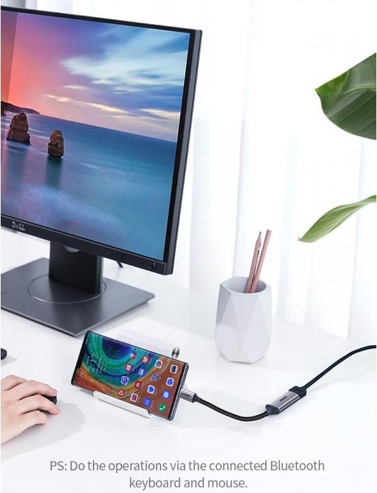 Image du produit Ugreen Adaptateur USB-C vers HDMI (USB-C, HDMI, 10 cm)