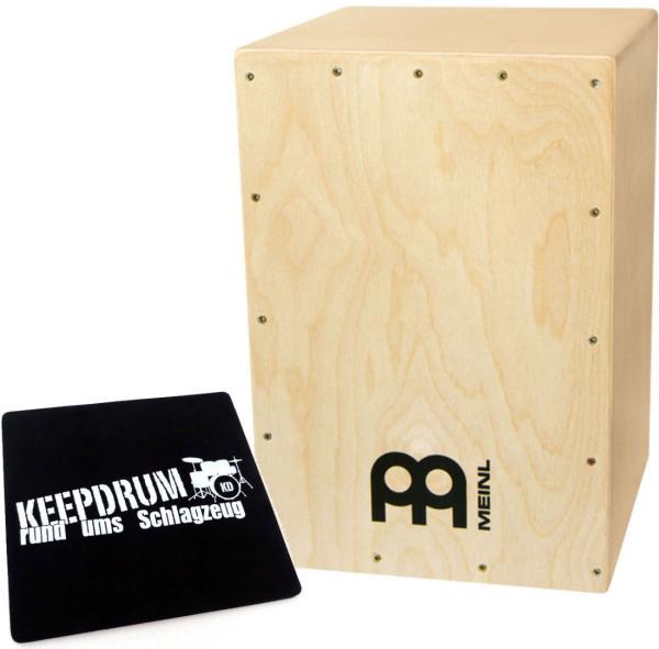 Produktbild Meinl MYO-CAJ Cajon Bausatz Natur mit Sitzpad CP-01 (Perkussion)