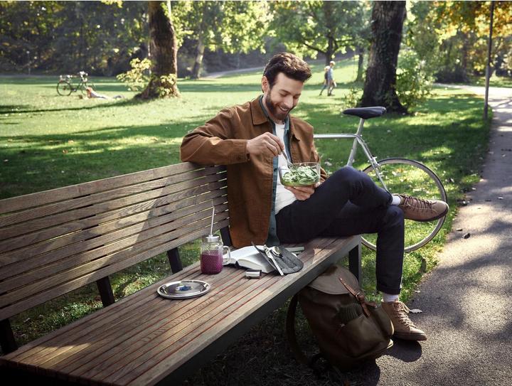 Produktbild WMF Besteckset Outdoor Reisebesteck my2Go 8-teilig Campingbesteck mit Etui (8 Stück, Besteck Set)