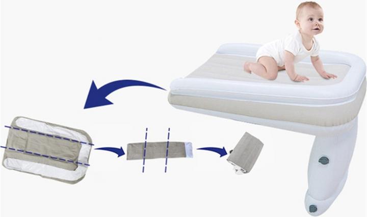Actual product image Noya Sleep seat pad + air pump