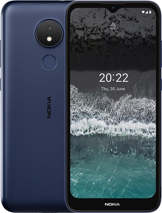 Produktbild Nokia C21 32 GB Blau (32 GB, Blau, 6.50", 8 Mpx, 4G)