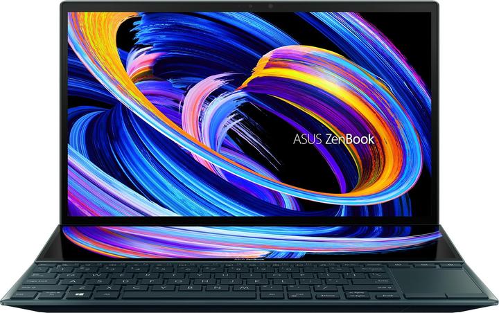 Actual product image ASUS ZenBook Duo 14 UX482EG-HY016R - Core i7 1165G7 / 2.8 GHz - Win 10 Pro - 32 GB RA (14", Intel Core i7-1165G7, 32 GB, 1000 GB, DE)
