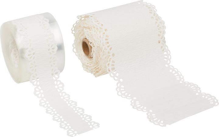 Actual product image Heyda Paper lace border, self-adhesive, 2m (16 mm)