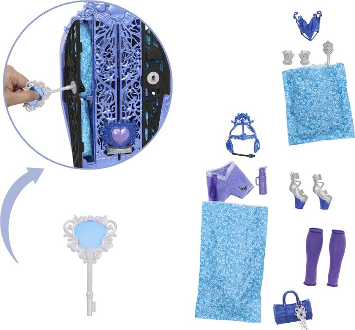Actual product image Monster High Skulltimate Secrets Abbey Bominable
