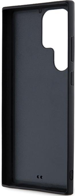 Actual product image Karl Lagerfeld KLHCS23L3DMBKCK S23 Ultra S918 czarny/black hardcase 3D Rubber Glitter Logo (Samsung Galaxy S23 Ultra)