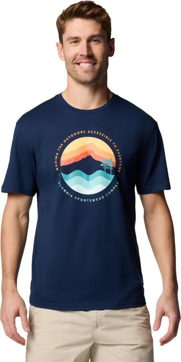 Actual product image Columbia Men's Path Lake™ II Graphic T-Shirt (L)
