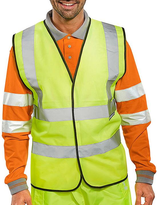 Produktbild B Seen Weste Hi-Vis Orange S (S)