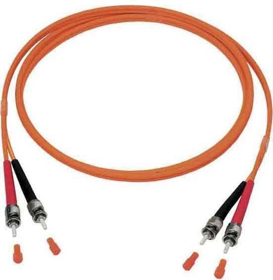 Actual product image EFB Elektronik Duplex Jumper ST/ST 50/125µ, 2 Meter, ECOFIBER, OM2, LSZH (CAT6e, 2 m)
