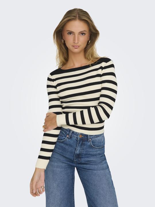 Produktbild JdY Jdynanna L/S Boat Neck Pullover Knt (S)